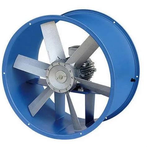 Cast Iron Axial Flow Fan For Industrial Impeller Size Standard At Rs