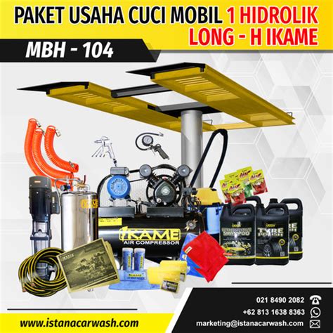 Jual Paket Cuci Mobil Hidrolik Long H Ikame Termurah Kota Bekasi