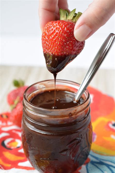 Chocolate Sauce Snacks And Sips