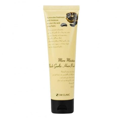 Маска от выпадения волос с черным чесноком 3W Clinic More Moisture ...