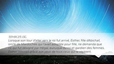 Esther 2 15 LSG Desktop Wallpaper Lorsque Son Tour D Aller Vers Le