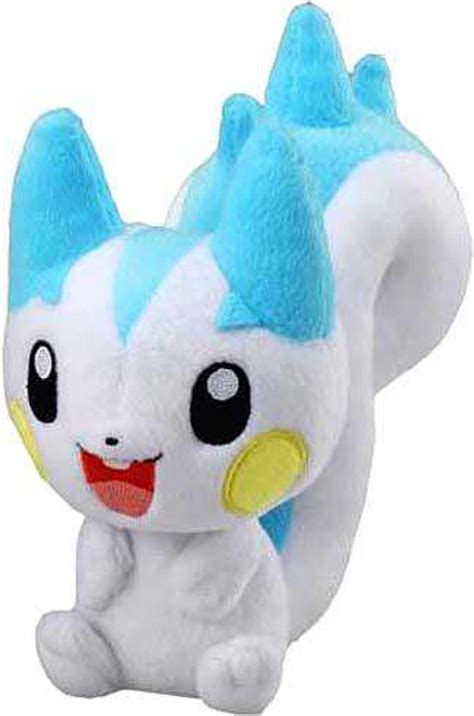 Pokemon Japanese Takara Tomy Shopro 7 Inch Plush Figure Pachirisu - ToyWiz