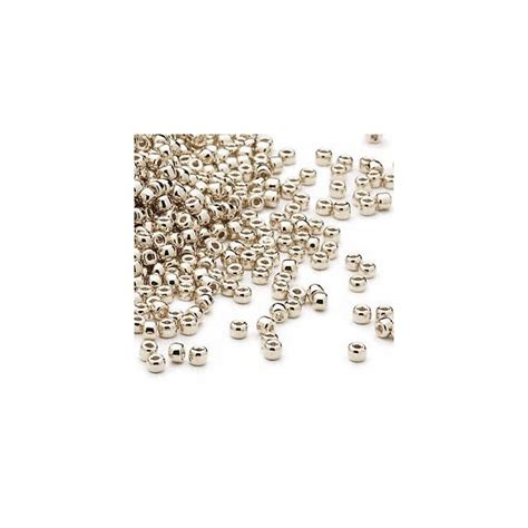 Glas Seed Bead Miyuki Duracoat Silberfarben X Mm Ca