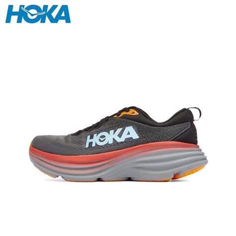 HOKA Bondi 8 Zapatos Para Hombre Y Mujer Zapatillas De Titanio Krypton