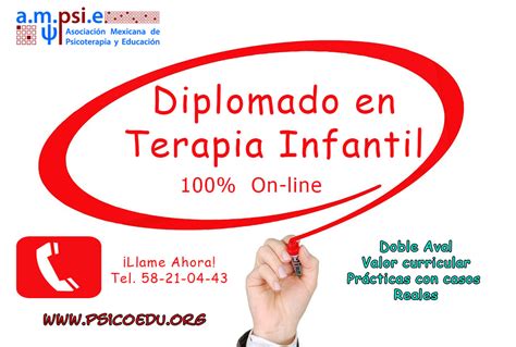 Inscripción A Diplomado En Terapia Infantil Asociación Mexicana De