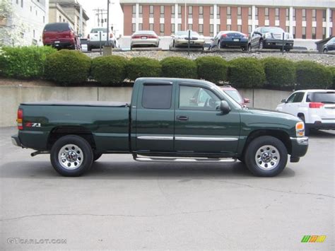 2006 Polo Green Metallic Gmc Sierra 1500 Sle Extended Cab 4x4 28801980 Photo 7