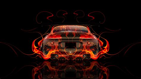 Mitsubishi Eclipse JDM Tuning Back Fire Car 2014 El Tony