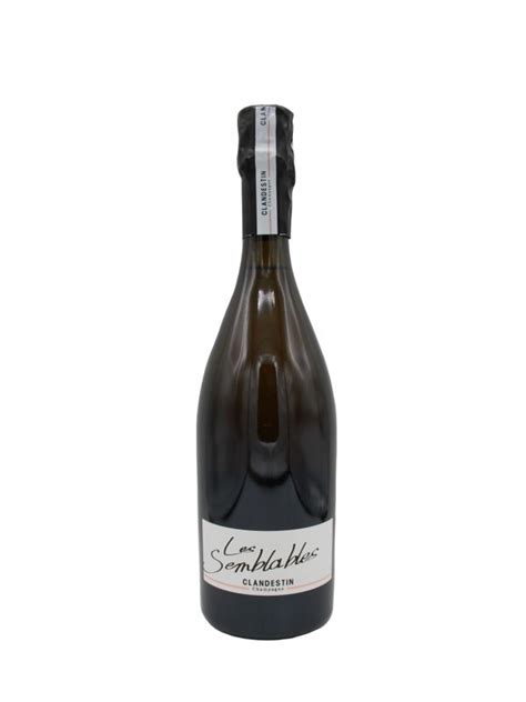 Champagne Clandestin Les Semblables Brut Nature Lt San Bartolo