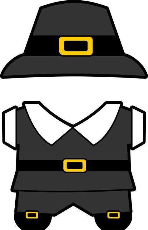 Best 12 Free Printable Pilgrim Hat Template And Coloring Pages Artofit