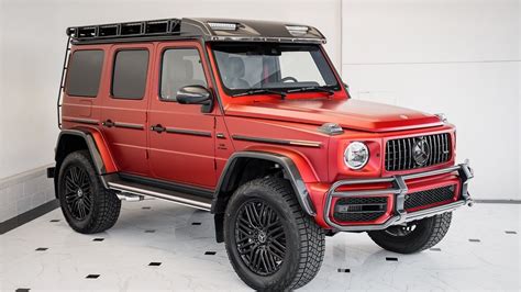 2022 Cardinal Red Magno Mercedes Benz G63 4x4 YouTube