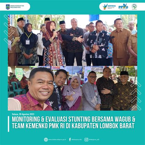 Monitoring Dan Evaluasi Stunting Bersama Wagub Team Kemenko Pmk Ri Di