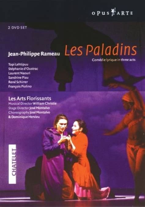 Rameau Les Paladins Dvd Opus Arte Oa D