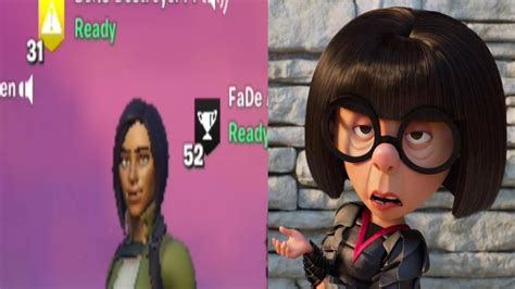 Since When Did Fortnite Add Edna From The Incredibles 🤣 Shorts