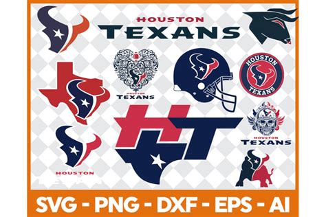 Houston Texansnfl Svgfootball Svg Filefootball Logonfl Football Svg