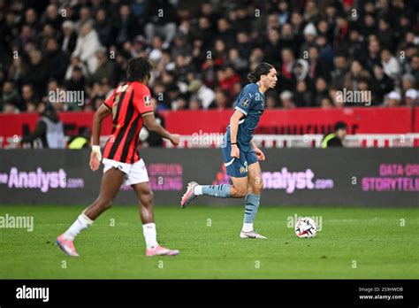 Bilal Nadir Om During The Ligue Mcdonald S Match Between Nice