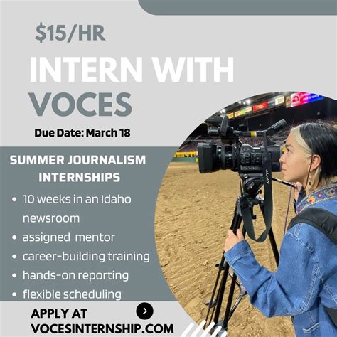 Broadcast Journalism Internships Summer 2024 - blisse clemence