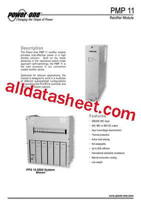 Pmp A Datasheet Pdf Power One