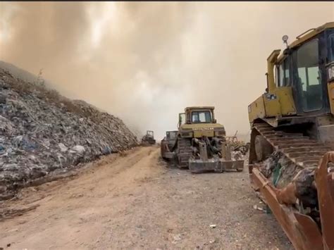 Sofocan De Incendio En Basurero De Tepozotl N