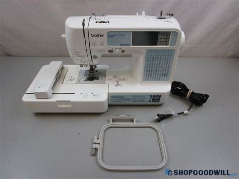 Brother Embroidery Sewing Enthusiast Model SE 350 Machine W Power