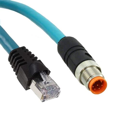 Ethernet M12 To Rj45 Cable