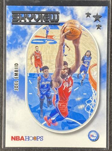 Panini Nba Hoops Skyview Joel Embiid For Sale Online Ebay