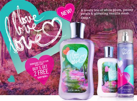 Bath And Body Works T Card Giveaway Love Love Love