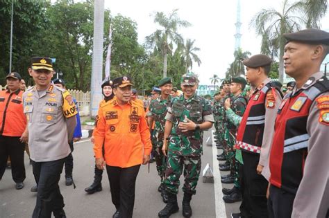 Tekankan Pentingnya Mitigasi Pemkot Tangerang Gelar Apel Siaga Bencana