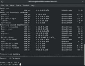 How To Uninstall Programs From Centos Linuxways