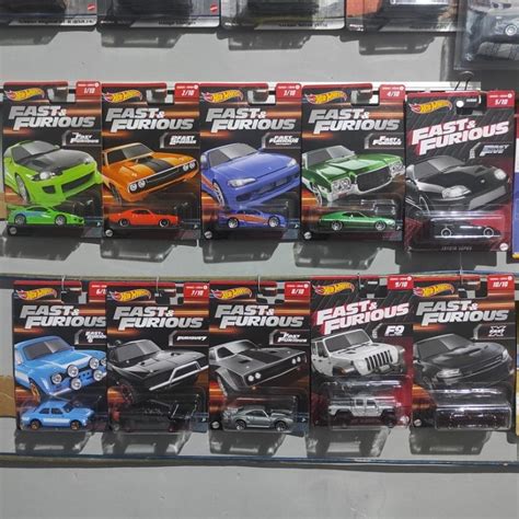 Jual Hot Wheels Fast And Furious Set Lengkap Shopee Indonesia