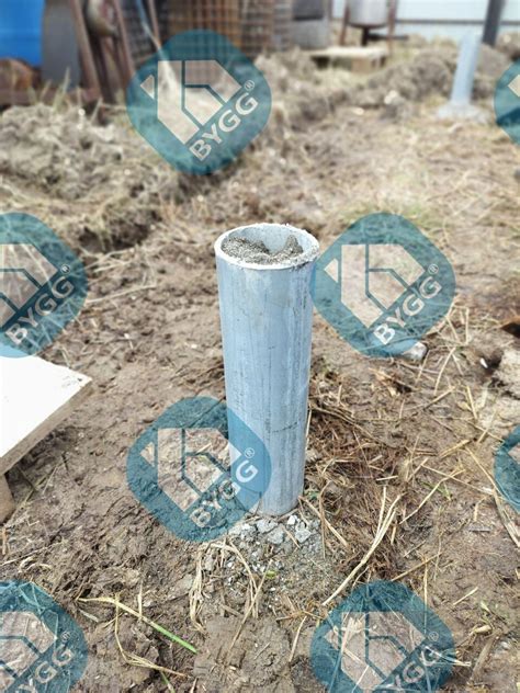 Производство и продажа оцинкованных забивных свай - группа BYGG TECH