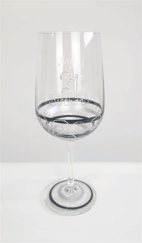 Wine Glass Sml 40 Black The Party S Here