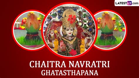 Festivals & Events News | Happy Navratri Ghatasthapana 2023 Greetings, Images, Wishes, Images ...