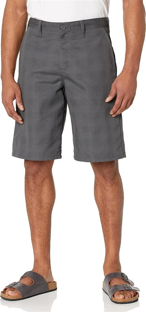 Dickies Men S Flex Regular Fit Plaid Flat Front 11in Shorts At Amazon