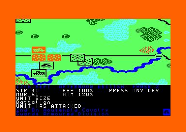 Screenshot Of Arnhem The Market Garden Operation Amstrad Cpc