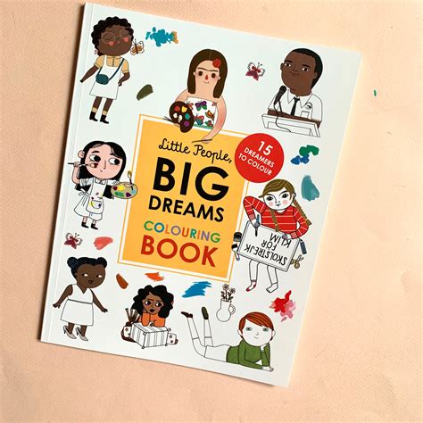 Little People Big Dreams Colouring Book - My Higher Shelf