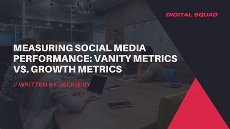 Measuring Social Media Performance Vanity Vs Growth Metrics