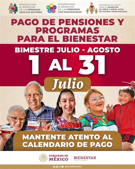 Este Día De Julio Se Reanudará El Pago De Pensión Bienestar 2024