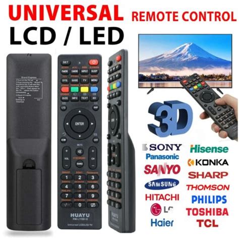 Huayu RM-L1130+8 Universal LED/LCD TV Remote Control For Sony Philips ...