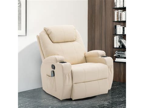 Fauteuil Canapé Sofa Relaxation Massant Chauffant Et Vibrant Inclinable