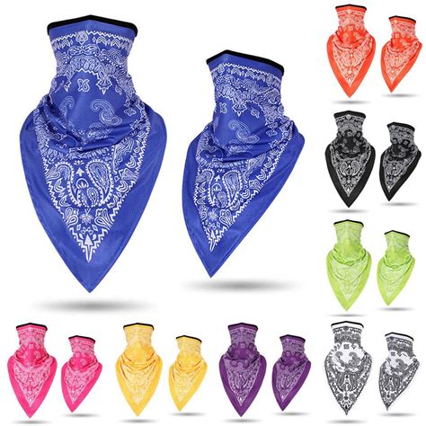 Buy Aominuo Pc Unisex Rave Bandana Neck Gaiter Tube Headwear For Women