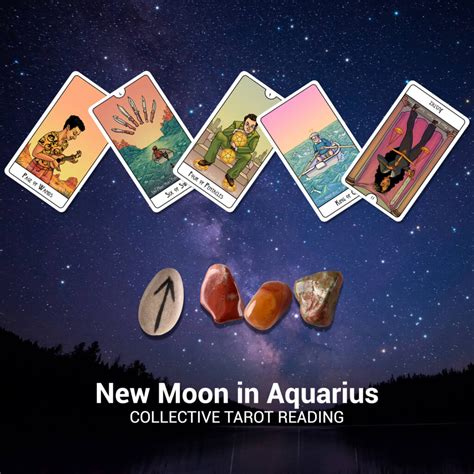 New Moon In Aquarius Tarot Reading Galileo S Mirror Tarot William