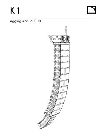 L Acoustics K1 SB Manual Manualzz