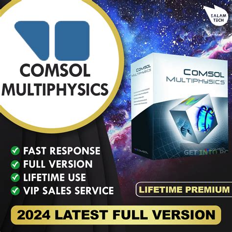 Comsol Multiphysics Pro V6 LIFETIME PREMIUM LATEST 2024 LIFETIME