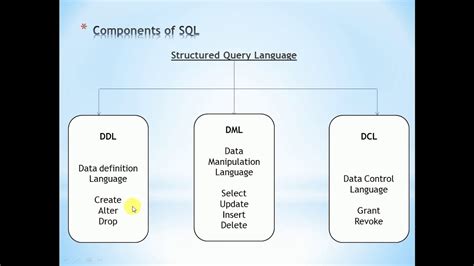 SQLBasic Type Of SQL DDL DML And DCL YouTube