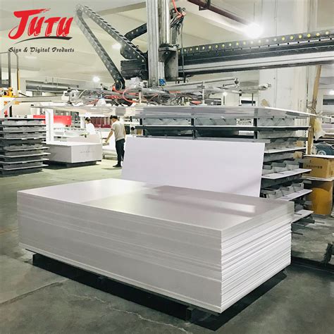 Jutu High Quality Plastic Sheet Pvc Free Foam Board With A High Impact