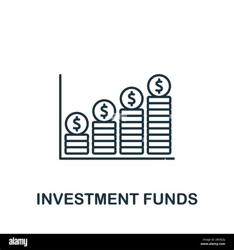 Investment Funds Icon Monochrome Simple Investments Icon For Templates