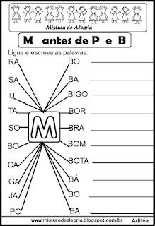 Atividades De Ortografia M Antes De P E B Para Imprimir E Colorir