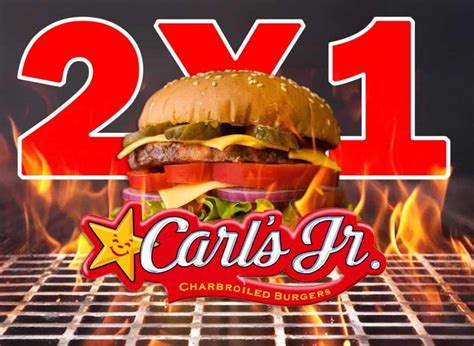 Carls Jr lanza hamburguesas al 2x1 los lunes requisitos para la promoción