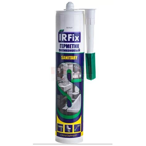 Санитарный силиконовый герметик белый для ванной IRFIX 310 купить в ...