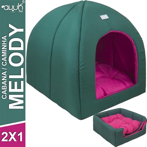 Caminha Iglu Melody X Avuk Pet Para Cachorro E Gato Almofada